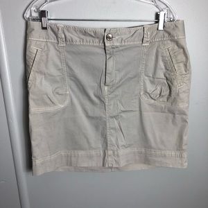 Eddie Bauer Khaki Skirt Size 12